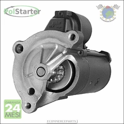 Xn0pt Motorino Di Avviamento Starter Per Peugeot Partner Combispace Diesel 1996> - Immagine 1 di 3