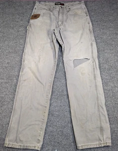 Wrangler Riggs Pantalone Uomo 34x36 Grigio Falegname Ripstop Ranger 3W020ST 34x33 - Foto 1 di 17