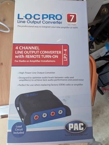 PAC LOC PRO LP7-4 Line Level converter 4 Channel - Picture 1 of 1