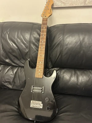 Guitarra eléctrica Encore negra - 95 cm de largo Foto 1 de 4