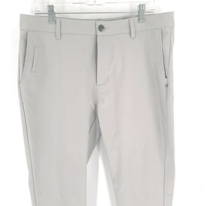 Vuori Cascade Tech Pants Mens 34 x 30 Gray Athletic Fit Performance Stretch - Picture 1 of 11