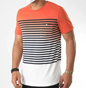 Jack & Jones Jorgrade Tee SS Crew 100% Cotton T-Shirt Collection 2021 - XXL - Picture 1 of 8
