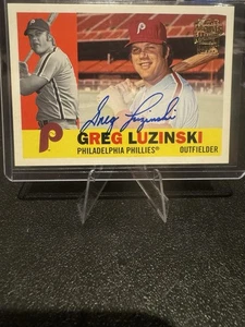 2021 Topps Archives Fan Favorite Autographs 1960 Topps Greg Luzinski - Picture 1 of 2