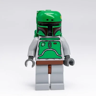 LEGO® Star Wars Boba Fett Minifigur 2006 Bluish Grays Black Head SW0002a - Bild 1 von 4