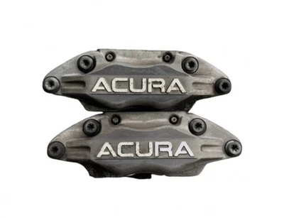 2005-2012 Acura RL Advics Front Left Right 4 Piston Brake Calipers (Pair) OEM - Image 1 of 4