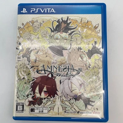 PS VITA AMNESIA world Idea Factory Sony PlayStation PSV Japan Import Game - Image 1 of 3