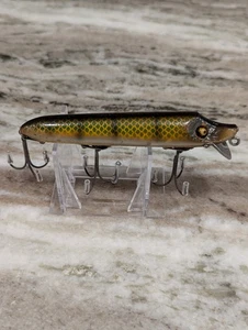 1930s Heddon Vamp #7500-M Glass Eyes 2-piece Hook Hangers - Picture 1 of 12