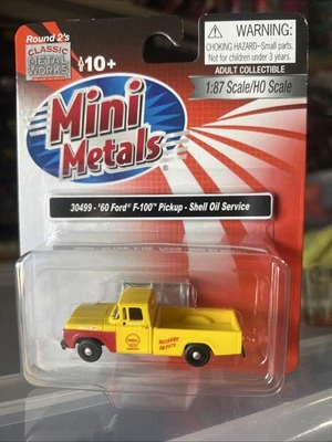 CLASSIC METAL WORKS HO '60 Ford F-100 Pick-up Truck - Shell Oil - 30499 - Image 1 of 4