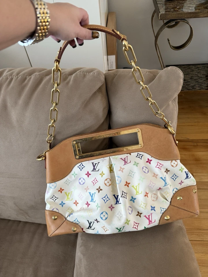 Takashi Murakami X Louis Vuitton 白色 Monogram 多色 Judy GM — 第 1/4 张图片