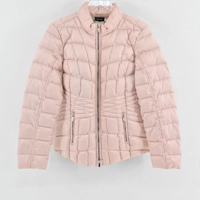 Bonita Womens Quilted Puffer Jacket Size 36 Blush Pink Lightweight - Image 1 of 4
