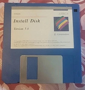 Amiga Workbench Install Disk Version 3.0 1992 Disk For Commodore Rare Item Disk - Bild 1 von 2