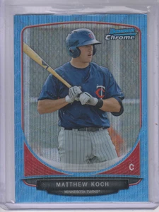 2013 Bowman Chrome Prospects Blue Wave Refractors #BP43 Matthew Koch - Picture 1 of 1