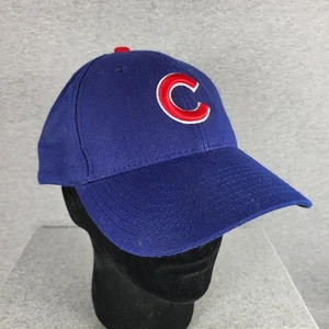 New Era Chicago Cubs MLB Bordado Logo Béisbol Snapback Sombrero Azul - Imagen 1 de 8