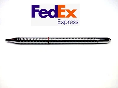 Golpe lateral de bolígrafo Rotring 900. Nuevo Stock Antiguo Raro Cromo Mensajero Por FEDEX Foto 1 de 4