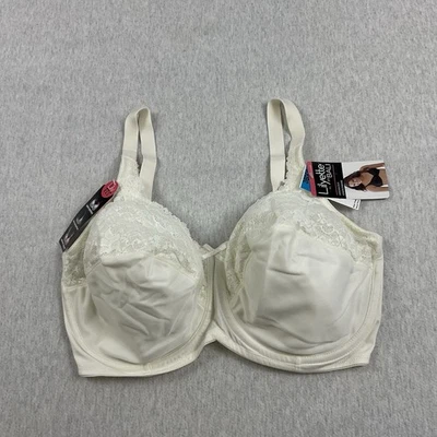 Sujetador minimizador Lilyette para mujer 38DDD con aros detalle de encaje ropa interior perla Foto 1 de 4