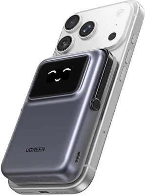 Cargador Portátil Magnético UGREEN Uno 10000Mah, Banco de Alimentación Inalámbrico Qi 7.5W, PD 2 Foto 1 de 4