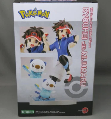 Japan Authentic Pokemon ARTFX J Nate with Oshawott Figure - Image 1 of 4