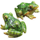 Adorable Frog Sculpture Resin Desktop Decoration Figurine