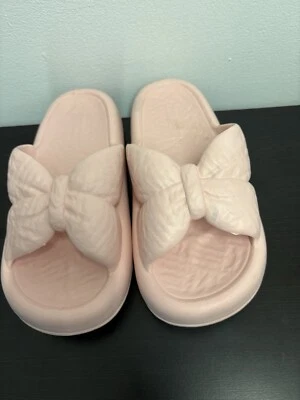 Zapatillas Lucky Tug Mujer Elegante Diseño Lazo-Nudo Suela Gruesa Suave y Antideslizante Rosa Foto 1 de 4