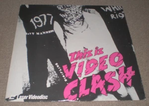 THE CLASH Laserdisc This is Video Clash Music Videos LD Rock the Casbah & More - Picture 1 of 1