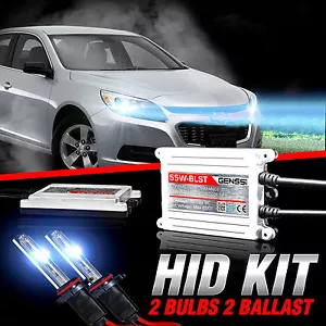 Kit de conversión de xenón Genssi HID bombillas para Chevy Malibu LTZ LT LS con lámparas halógenas - Imagen 1 de 8