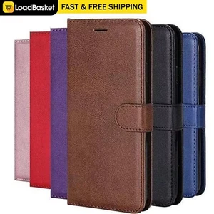 Case For iPhone 16 Pro Max 15 14 11 13 12 Mini 7PlusXR Leather Flip Wallet Cover - Picture 1 of 11