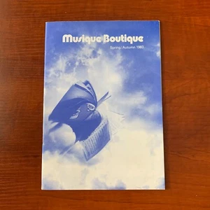 Vintage 1983 80er Jahre Musique Boutique Musikkatalog Buch Beatles veröffentlicht in Großbritannien - Bild 1 von 2