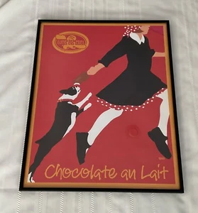Johanna Kriesel - Original Art Deco Poster - “Chocolate Au Lait” - Framed - Picture 1 of 10