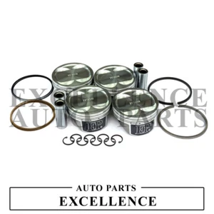 EP Forged Pistons +Rings Kit for EJ25 EJ255 EJ257 WRX STI Impreza Turbo CR=9.0:1 - Picture 1 of 5