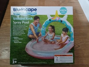 Bluescape Einhornbogen Spray Pool (4 Fuß 9 Zoll lang; Alter 2+) - Bild 1 von 2