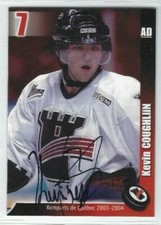 2003-04 Quebec Remparts (QMJHL) Kevin Coughlin autograph
