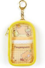 Sanrio characters Pompompurin Pouch Case Acrylic Stand Holder Enjoy Idol NEW