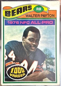 1977 Topps Walter Payton Nfc All Pro Card #360 Chicago Bears -CD144 - Picture 1 of 2