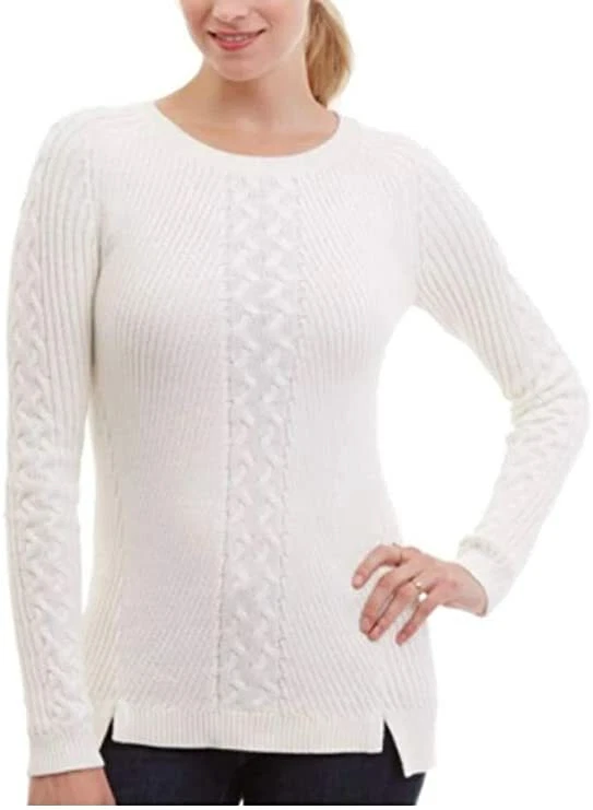 Женский вязаный свитер-туника Nautica с одним тросом - размер: средний - Изображение 1 из 1