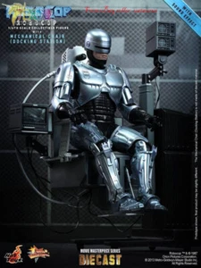Perfect Hot Toys 1/6 Mms203 Robocop. Mechanical Chair Diecast In Stock New - Picture 1 of 6