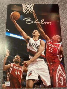 Brandon Roy Autographed Photo 12x7 COA Portland Trail Blazers NBA Authenticated - Picture 1 of 3