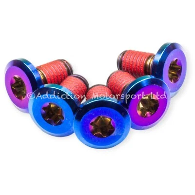 5x Tornillos de rotor de disco trasero Neo Titanium para BMW K1600 GT GTL 2010-2023 Foto 1 de 4