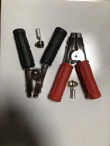 3000AMP Battery Alligator Clip Metal Crocodile Clamp Super Duty Jumper lead 4x4 - Picture 1 of 10