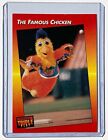 THE FAMOUS SAN DIEGO CHICKEN 1992 Donruss Triple Play #138 The Padres Mascot