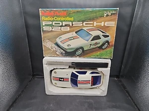 Vintage Radio Shack Radio-Controlled Porsche 928 Remote #60-3041 BOXED! Martini  - Picture 1 of 13