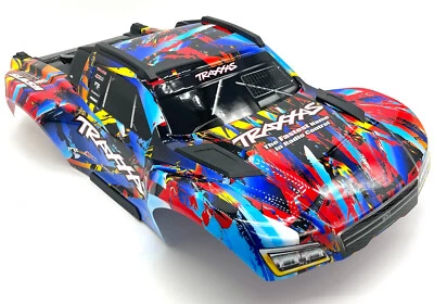 Fits Maxx Slash BODY Shell (Rock & Roll ProGraphics, clipless Traxxas 102076-4 - Image 1 of 4