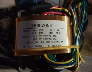 R20-TS6318 30VA Cobre R-core Transformador 120V +120V +6.3V +6.3V - Imagen 1 de 2