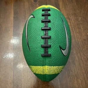 Nike 8” Mini Football Green And Yellow Vintage - Picture 1 of 3