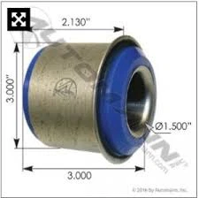 Motor Mount H/D POLY! Replaces DOHZ6068B Ford F600, 700, 800 Volvo 8075202 - Image 1 of 3