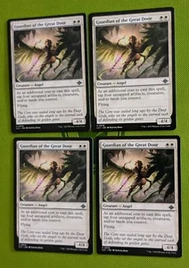 MTG 4 x The Lost Caverns Of Ixalan Uncommon GUARDIAN OF THE GREAT DOOR NM - Imagen 1 de 1