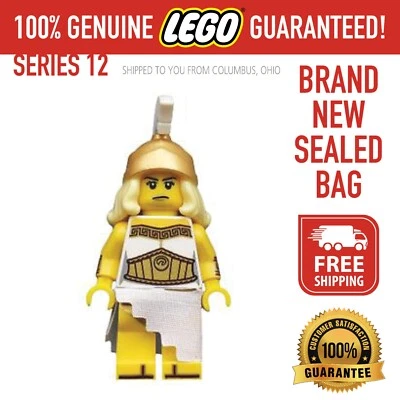 Lego Minifigura Serie 12 - Diosa de la Batalla - Bolsa Nueva Sellada - Envío Gratis Foto 1 de 2