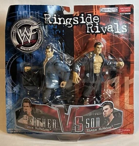 De colección 2001 WWF Ringside Rivals Father Vs. Son (Shane & Vince McMahon)-Sellado - Imagen 1 de 4