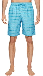 Nike L49528 Mens Light Blue Fury Breaker Volley Swim Shorts Size XL - Picture 1 of 1