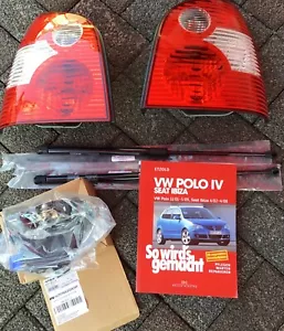 VW Polo IV 9N Konvolut, Rücklicht, Gasdämpfer, Türschloss vR, Reparaturanleitung - Bild 1 von 9