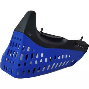 Parte occhiali JT - mento proflex - nero/blu - paintball - Foto 1 di 2